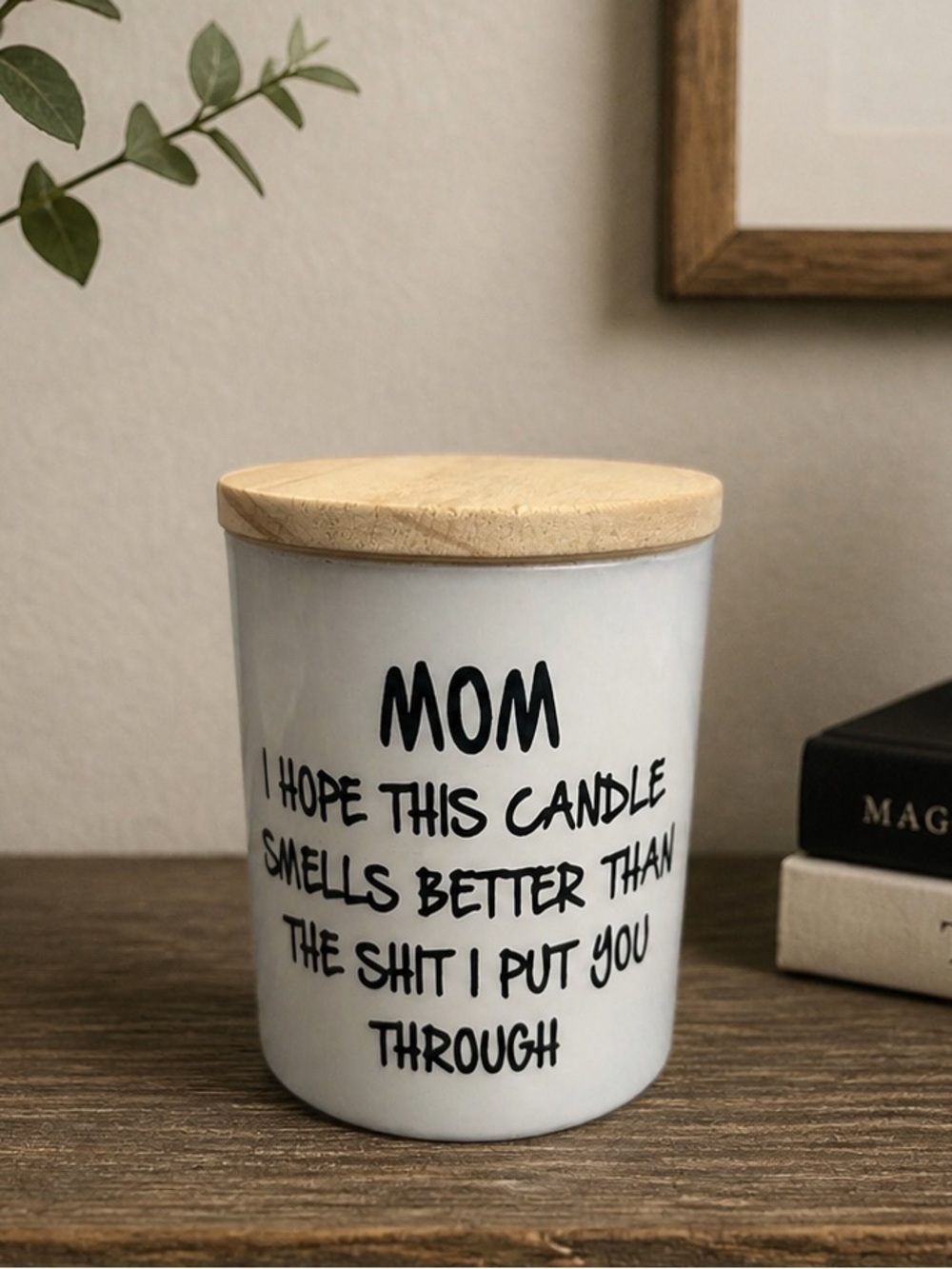 Mothers Day funny candle NIB